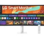 LG 34U601SA-W Ultrawide VA HDR Curved Smart Monitor 34" QHD 3440x1440 με Χρόνο Απόκρισης 5ms GTG