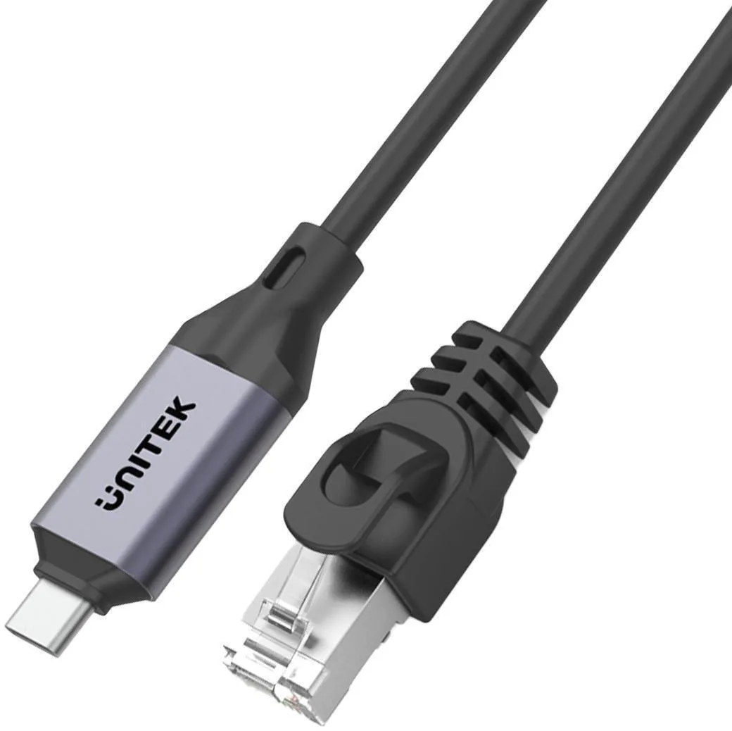 Unitek Usb C Rj-45 Lan Ethernet Cable Network Cable 5m - Image 1