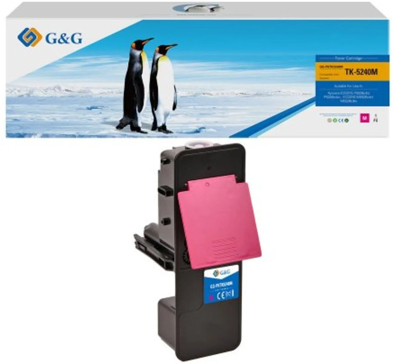 20260219144500_g_g_compatible_toner_cartridge_kyocera_tk5240m_nt_cktk5240m_magenta_3000s G&g Compatible Toner Cartridge Kyocera Tk5240m Nt-cktk5240m Magenta 3000s - Image 1