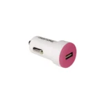 Pantone Φορτιστής Αυτοκινήτου 2.1A με μία Θύρα: 1xUSB Ροζ Χρώμα PT-DC1USBP