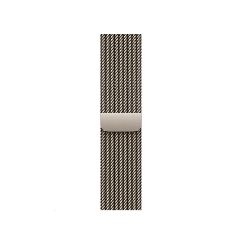 Apple Λουράκι Ανοξείδωτο Ατσάλι Μπεζ (Apple Aw Band 42mm) MGHY4ZM/A - Image 1