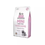 Brit Care Mini Grain Free Yorkshire 7kg Ξηρά Τροφή χωρίς Σιτηρά & Γλουτένη για Ενήλικους Στειρωμένους Σκύλους Μικρόσωμων Φυλών με Σολομό και Τόνο