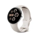 Google Pixel Watch 3 Aluminium 41mm Αδιάβροχο με Παλμογράφο (Polished Silver Aluminum case / Porcelain Active Band)