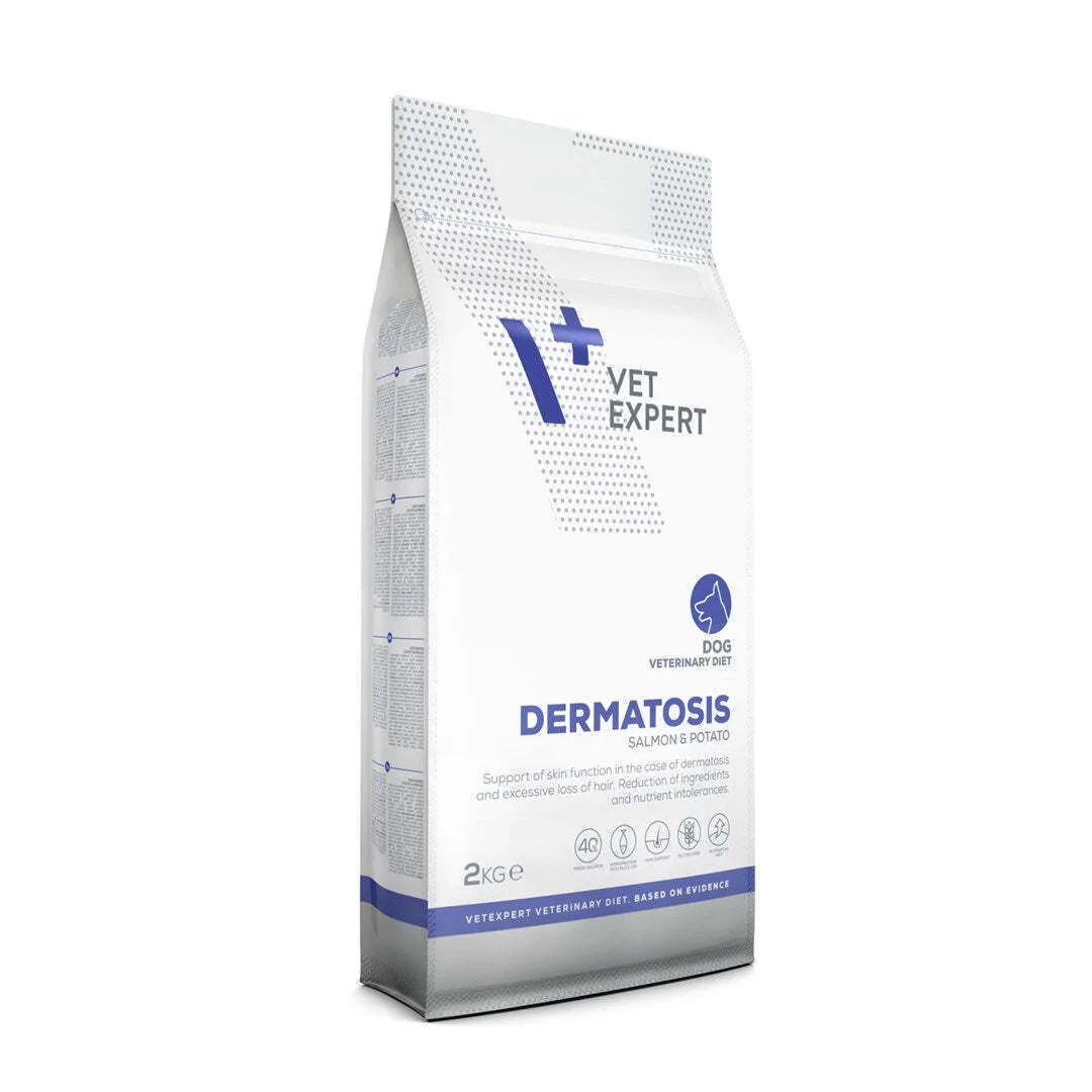 20260220140516_928a60ad VetExpert Dermatosis 2kg Ξηρά Τροφή χωρίς Σιτηρά & Γλουτένη για Ενήλικους Σκύλους με Πατάτες και Σολομό - Image 1