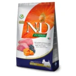 Farmina N&D Pumpkin Adult Mini 0.8kg Ξηρά Τροφή χωρίς Σιτηρά & Γλουτένη για Ενήλικους Σκύλους Μικρόσωμων Φυλών με Αρνί και Κολοκύθα