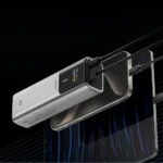 Cuktech Power Bank 10000mAh 150W με Θύρα USB-A και Θύρα USB-C Γκρι