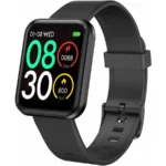 Lenovo E1 PRO Smartwatch με Παλμογράφο (Μαύρο)