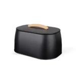 Maestro Δοχείο Φαγητού Inox Μαύρο MR-1675-BLACK