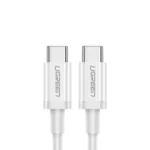 Ugreen US264 USB 2.0 Cable USB-C male - USB-C 29W Λευκό 1m (60518)