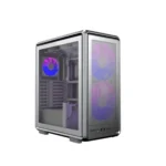 CoolerMaster MasterFrame 500 Mesh Gaming Midi Tower Κουτί Υπολογιστή με ARGB Φωτισμό Ασημί