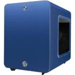 Raijintek Metis Plus Mini Tower Κουτί Υπολογιστή με Πλαϊνό Παράθυρο Μπλε