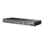 TP-LINK Omada v1 Managed L2 PoE+ Switch με 26 Θύρες Gigabit (1Gbps) Ethernet και 2 SFP Θύρες