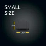 Intenso Micro Line 128GB USB 2.0 Stick Μαύρο