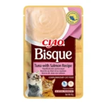 Υγρή Τροφή Γάτας Inaba Ciao Bisque Creamy Soup Chicken Beef Fish 24x40g