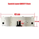 Teclado Español Para Portátil Spanish Laptop Keyboard Asus Nx90 A32-nx90 Nx90jn Nx90jq Nx90sn Nx90j Nx90s Nx90jq-1b Nx90jq-1a Nx90-lty0449 04gnz01kus00-2 Mp-09p73u49528 Es Black Κωδ.40163es