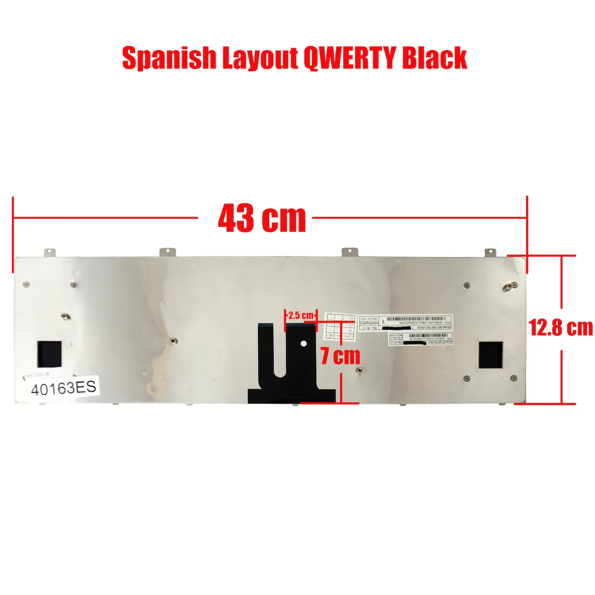 20260226123617_3f7e2201 Teclado Español Para Portátil Spanish Laptop Keyboard Asus Nx90 A32-nx90 Nx90jn Nx90jq Nx90sn Nx90j Nx90s Nx90jq-1b Nx90jq-1a Nx90-lty0449 04gnz01kus00-2 Mp-09p73u49528 Es Black Κωδ.40163es - Image 1
