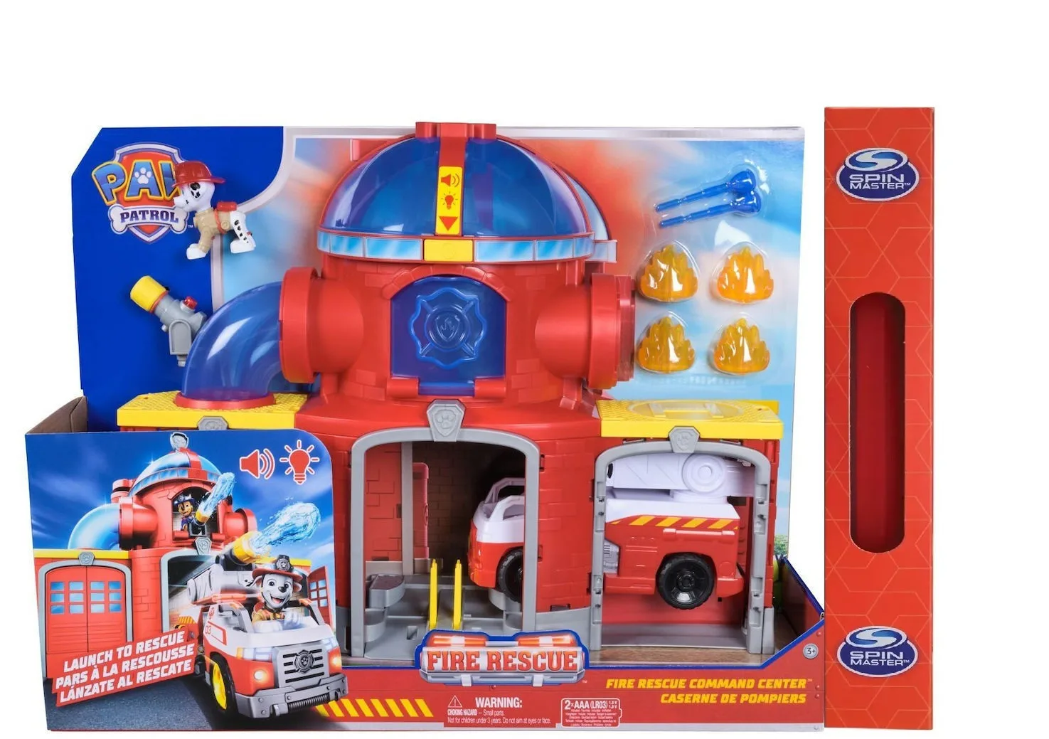 20260226131112_paichnidolampada_paw_patrol_paw_patrol_fire_rescue_fire_rescue_command_center_playset_spin_master Παιχνιδολαμπάδα Paw Patrol Fire Rescue Command Center Playset για 3+ Ετών Spin Master - Image 1