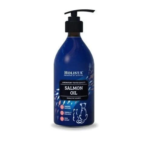 20260226133758_holista_ladi_solomou_skylou_kai_gatas_500ml_gia_enischysi_organismou Holista Λάδι Σολομού Σκύλου και Γάτας 500ml για Ενίσχυση Οργανισμού - Image 1