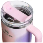Stanley Flowstate Handled Tumbler Θερμός Ανοξείδωτο BPA Free 1.18lt Rose Petal Motion Orange με Καλαμάκι και Λαβή 10-10825-422