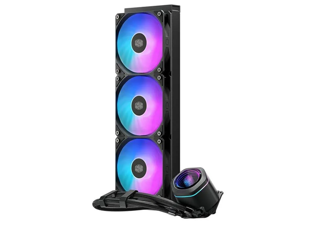 20260226161333_87379a07 CoolerMaster MasterLiq Core Nex360 ARGB Υδρόψυξη Επεξεργαστή Τριπλού Ανεμιστήρα 120mm για Socket AM4/AM5/1700/1200/115x - Image 1
