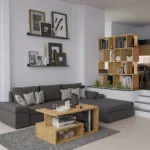 Βιβλιοθήκη Fiesta Artisan Oak 59.5x30x140εκ.