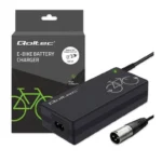 Qoltec Charger Qoltec Electric Bicycles 36v/42v 2a 3p Xlr-18mm Power Cable