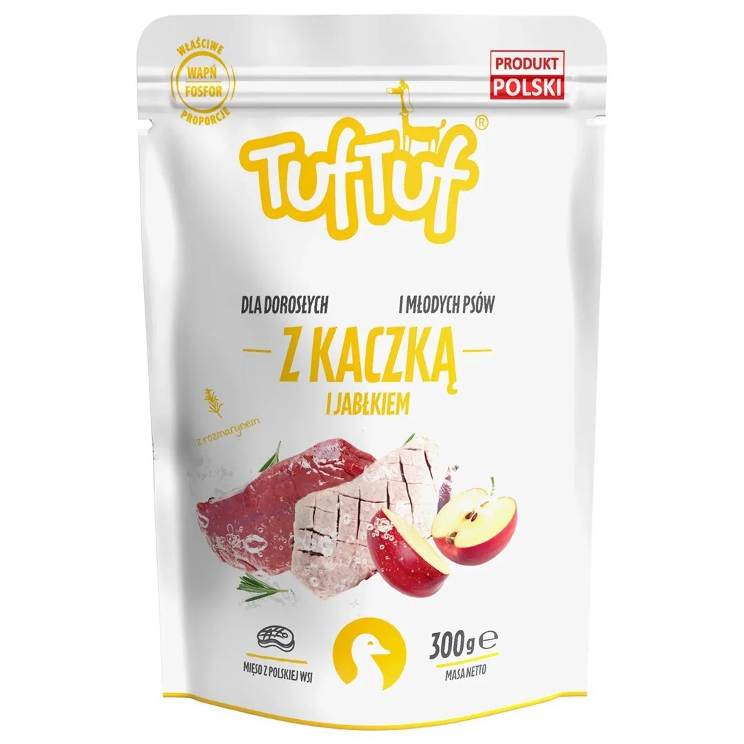 20260227112139_3f27d945 Dog Food Λιχουδιά Σκύλου με Πάπια και Μήλο 300gr - Image 1