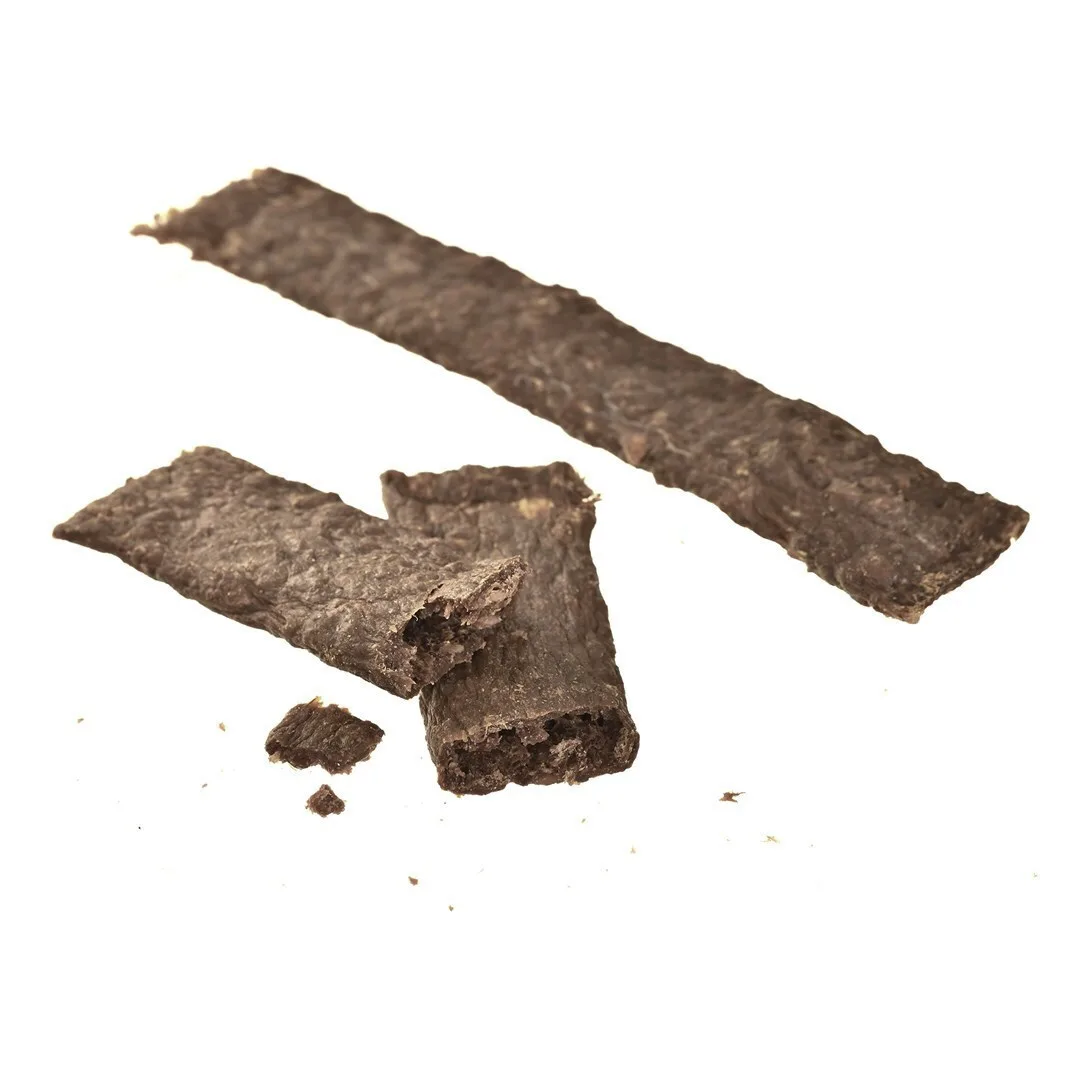 20260227112302_e8bfadc5 Petitto Dried Meat Strips Game Hemp Dog Treat 400g - Image 1