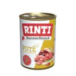 Rinti Kennerfleisch Υγρή Τροφή Σκύλων με Γαλοπούλα 400gr