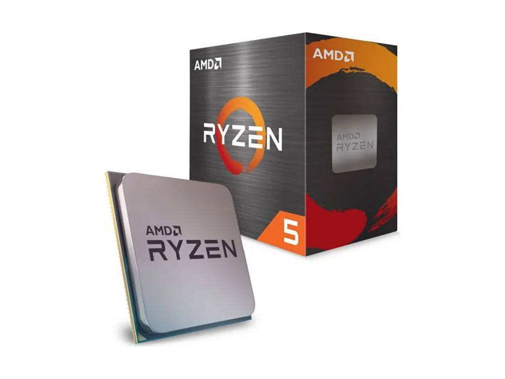 AMD Ryzen 5 5600T 3.5GHz Επεξεργαστής 6 Πυρήνων για Socket AM4 σε Κουτί με Ψύκτρα - Image 1