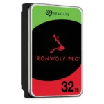 Seagate Ironwolf Pro 32TB HDD Σκληρός Δίσκος 3.5" SATA III 7200rpm με 512MB Cache για NAS ST32000NT000
