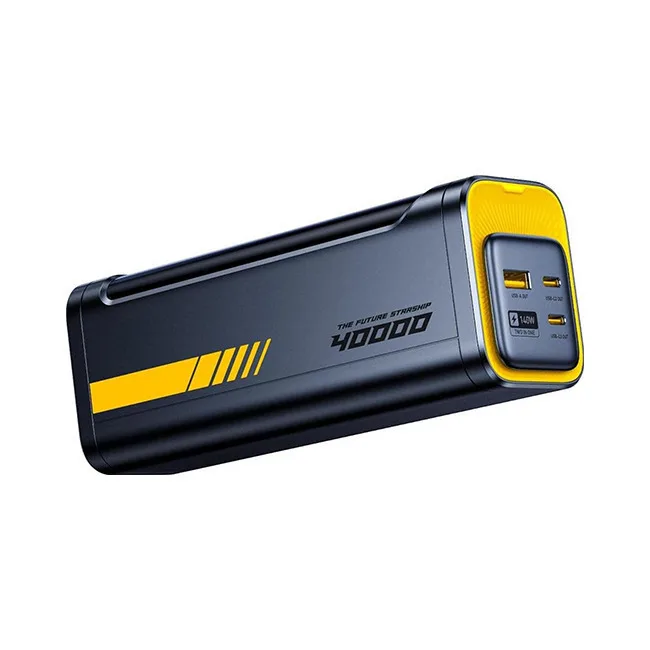 20260303124137_aohi_the_future_starship_power_bank_40000mah_140w_me_thyra_usb_a_kai_2_thyres_usb_c_power_delivery Aohi The Future Starship Power Bank 40000mAh 140W με Θύρα USB-A και 2 Θύρες USB-C Power Delivery - Image 1