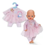 ZAPF Creation Baby Born Ρουχαλάκια Pink Dress with Sleeves 838792