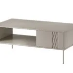 Ορθογώνιο Τραπεζάκι Σαλονιού Tresse Ξύλινο Cashmere Matt Μ110xΠ60xΥ40εκ.