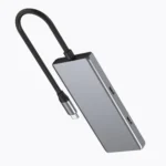 Gembird USB 3.2 Hub 4 Θυρών με σύνδεση USB-C Ασημί UHB-CM-U310-A2C2-01
