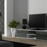 Soho Λευκό Μ180xΠ43xΥ37cm SOHORTV180BI/SZ