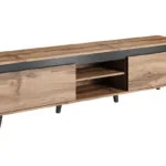 Έπιπλο Τηλεόρασης Wotan/Antracite Μ170xΠ38xΥ48cm 170cm