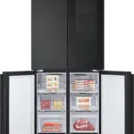 LG Ψυγείο Ντουλάπα 530lt Total NoFrost Υ178.7xΠ83.5xΒ73εκ. Μαύρο GMV860EPDE