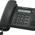 Panasonic KX-TS560 Ενσύρματο Τηλέφωνο Γραφείου Μαύρο