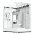APNX APCM-VI02143.21 Gaming Midi Tower Κουτί Υπολογιστή με Πλαϊνό Παράθυρο και ARGB Φωτισμό Λευκό