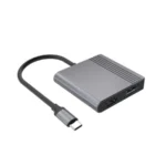 Cablexpert USB-C Docking Station με HDMI 4K PD και σύνδεση 2 Οθονών Μαύρο (A-CM-HDMIFDPF-01)