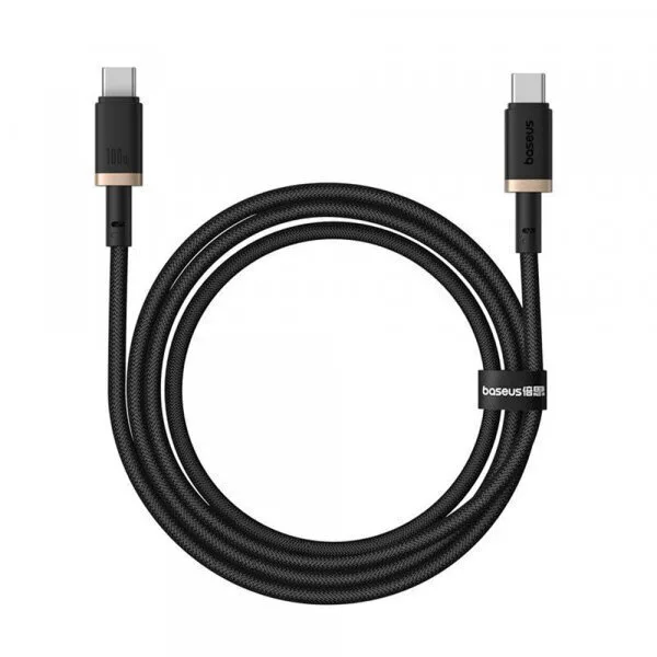 Baseus USB 2.0 Cable USB-C male - USB-C 100W 1m - Image 1