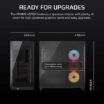 Corsair Frame 4500X LX-R RGB Gaming Midi Tower Κουτί Υπολογιστή με Πλαϊνό Παράθυρο Μαύρο