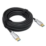 Akyga HDMI 2.1 Cable HDMI male - HDMI male 10m Μαύρο (AK-HD-100L)