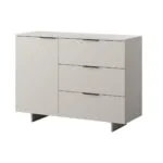 Συρταριέρα Κρεβατοκάμαρας Ξύλινη Alma Beige 120x41.5x90εκ. 400000