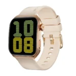 Weofly Edge 2 Aluminium 45mm Smartwatch με Παλμογράφο (Χρυσό)