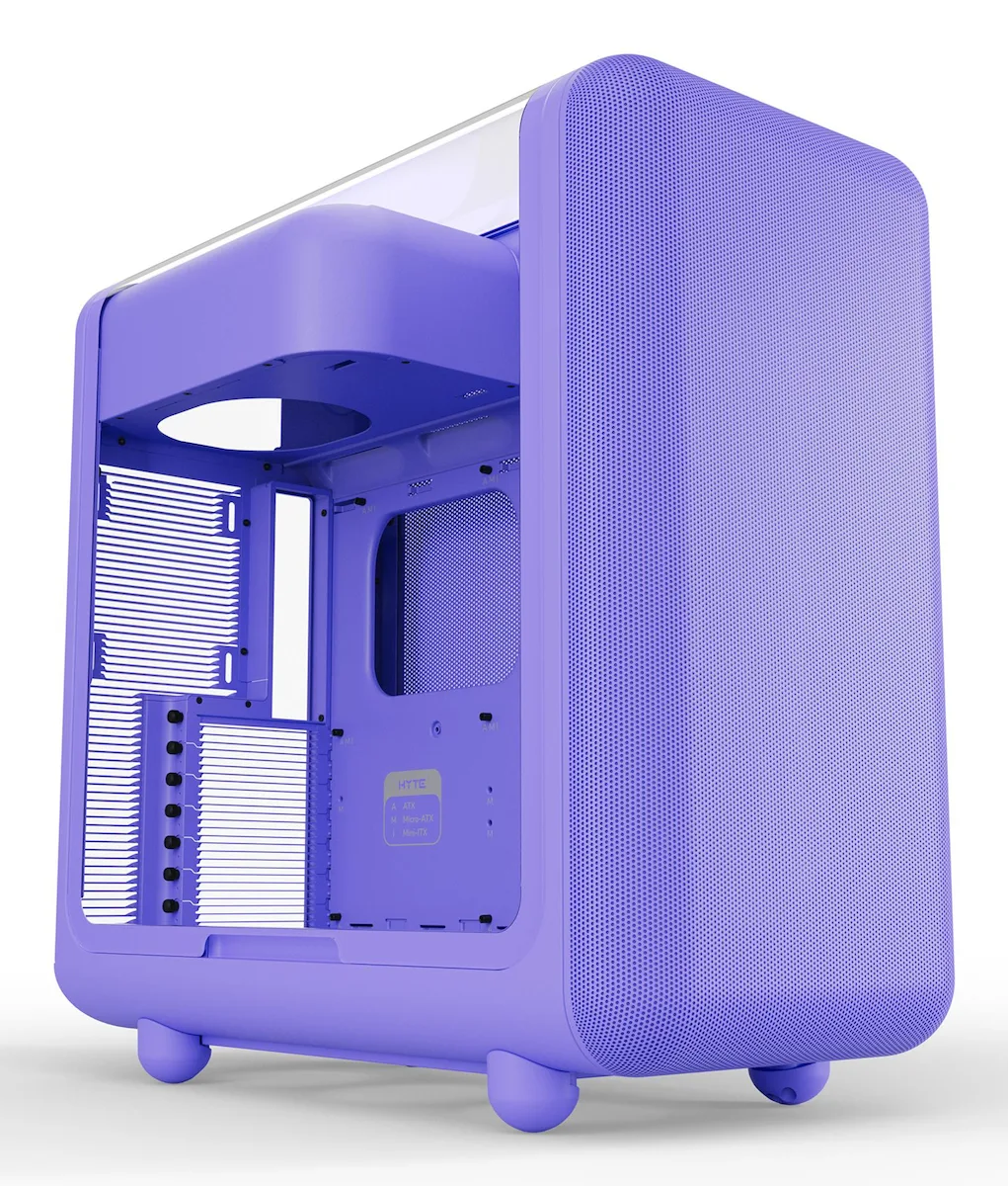 HYTE X50 Midi Tower Κουτί Υπολογιστή με Πλαϊνό Παράθυρο Taro Milk - Image 1