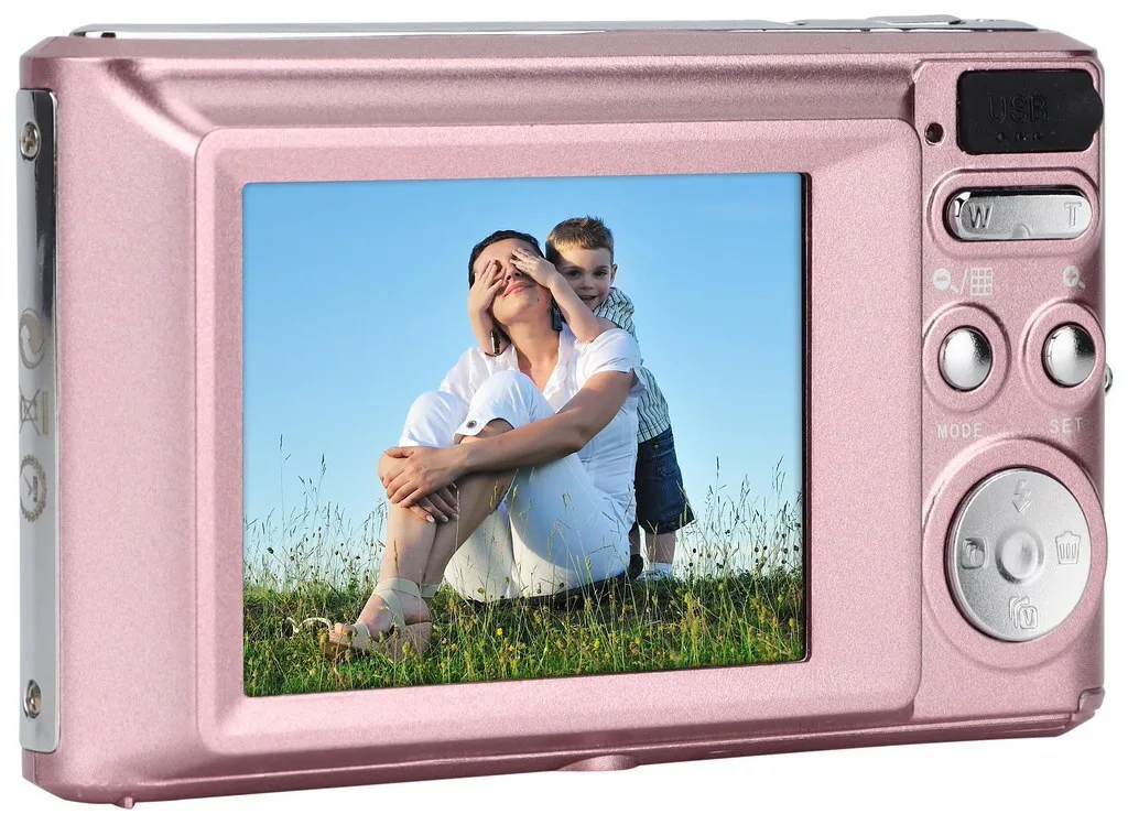 20260311152016_9465fac8 AgfaPhoto DC5500 Compact Φωτογραφική Μηχανή 24MP Ροζ - Image 1