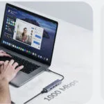 Cudy USB 3.0 Hub 5 Θυρών με σύνδεση USB-C Γκρι (UH605)