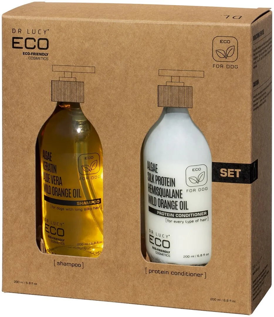 20260311160729_dr_lucy_eco_set_peripoiisis_mallion_me_sampouan_kai_conditioner DR LUCY Eco Σετ Περιποίησης Μαλλιών με Σαμπουάν και Conditioner - Image 1